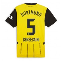 Dres Borussia Dortmund Ramy Bensebaini #5 Domáci 2024-25 Krátky Rukáv